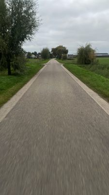 Michel zijn uitzicht
Dit is het uitzicht als Michel aan het trainen is
